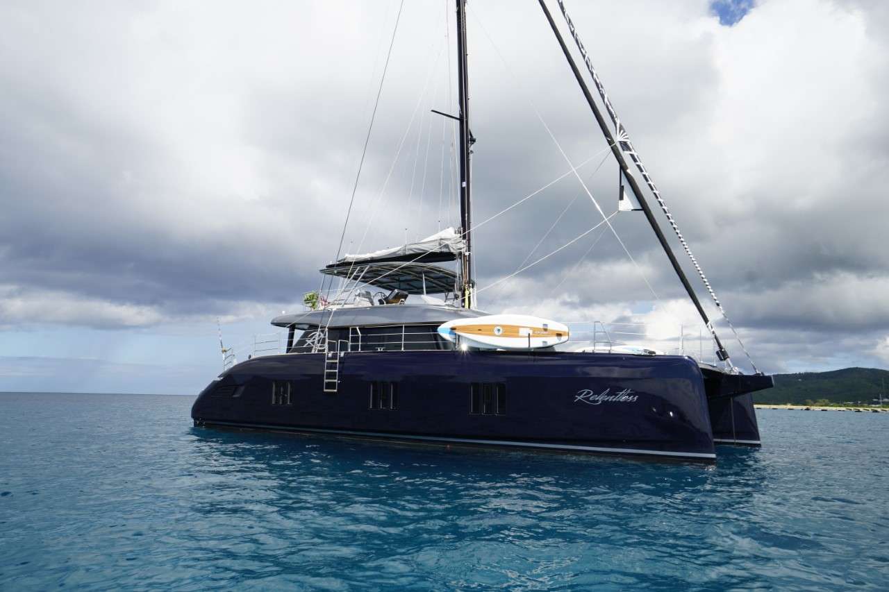 relentless catamaran charter